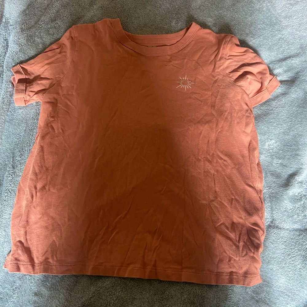 Aerie Rust Knit Top